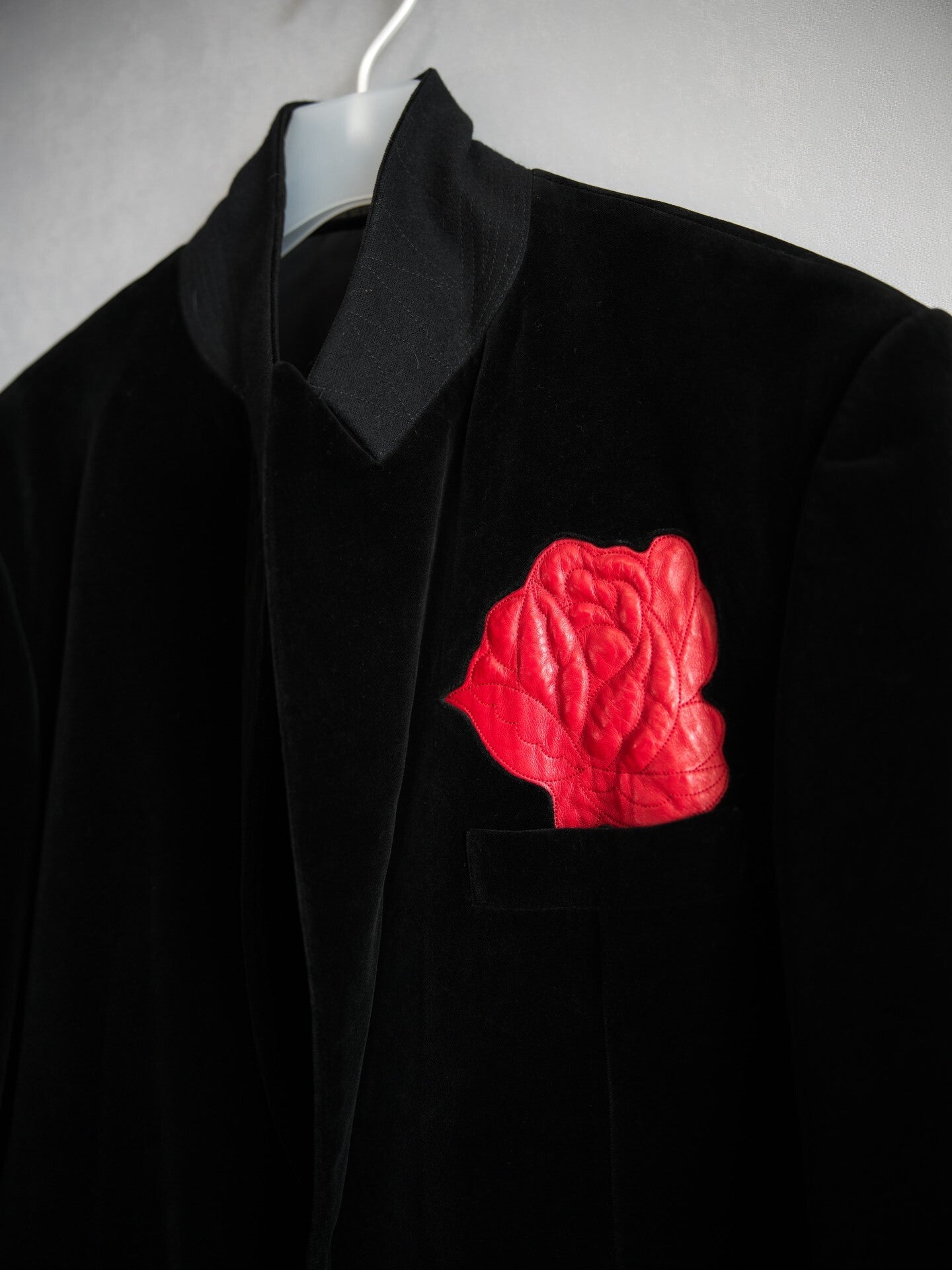 Yohji Yamamoto Velvet Rose Jacket