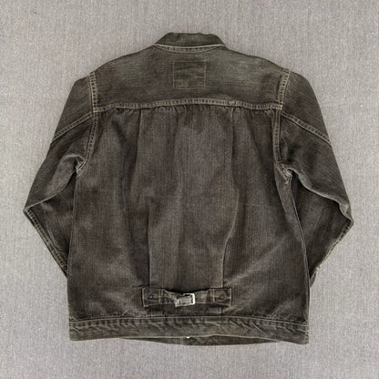 black washed denim jacket by tenderloin k-7