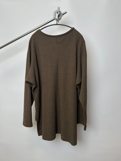 Yohji Yamamoto Wool Blend Knit Sweater