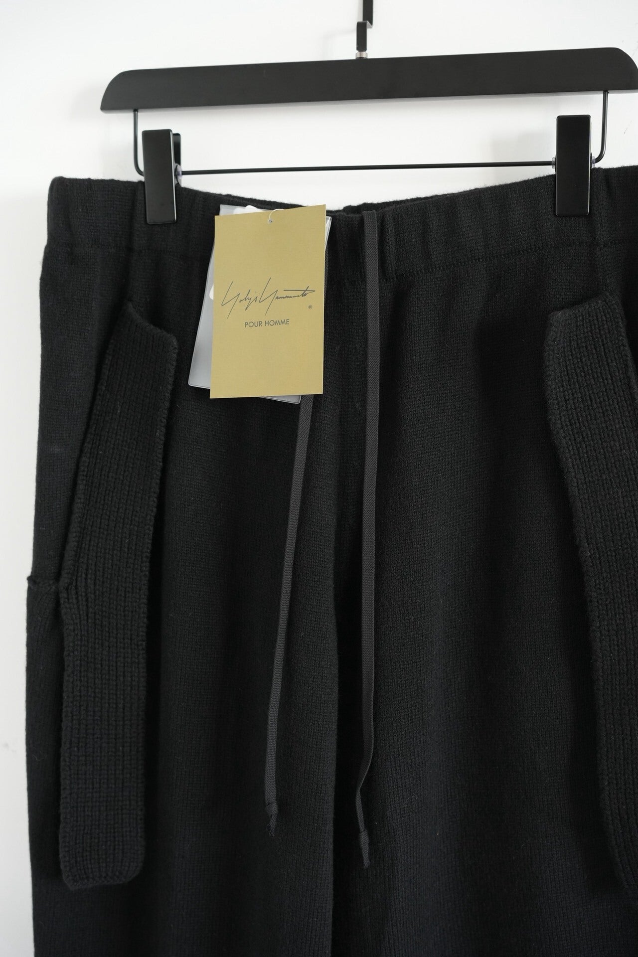 Yohji Yamamoto Wool Knit Sweatpants