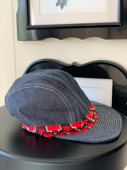 Kapital Denim Newsboy Cap