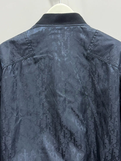 dior printed pilot jacket size 48
