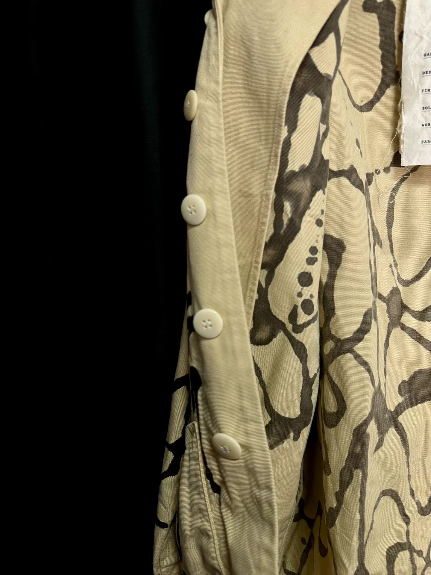 toogood hand-painted photographer jacket limited edition