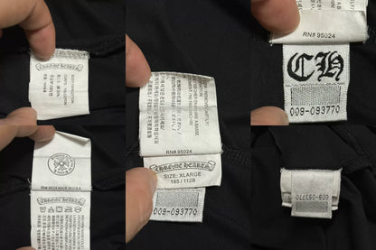 Chrome Hearts Mattyboy Series Black T-Shirt