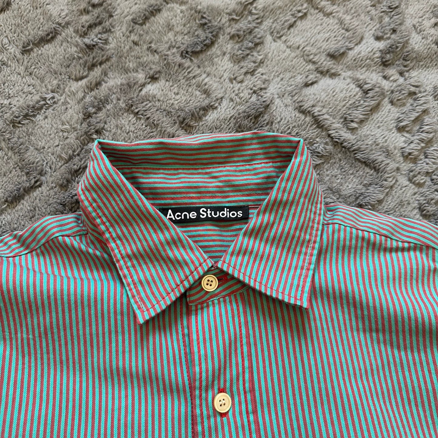 Acne Studios Striped Long Sleeve Shirt