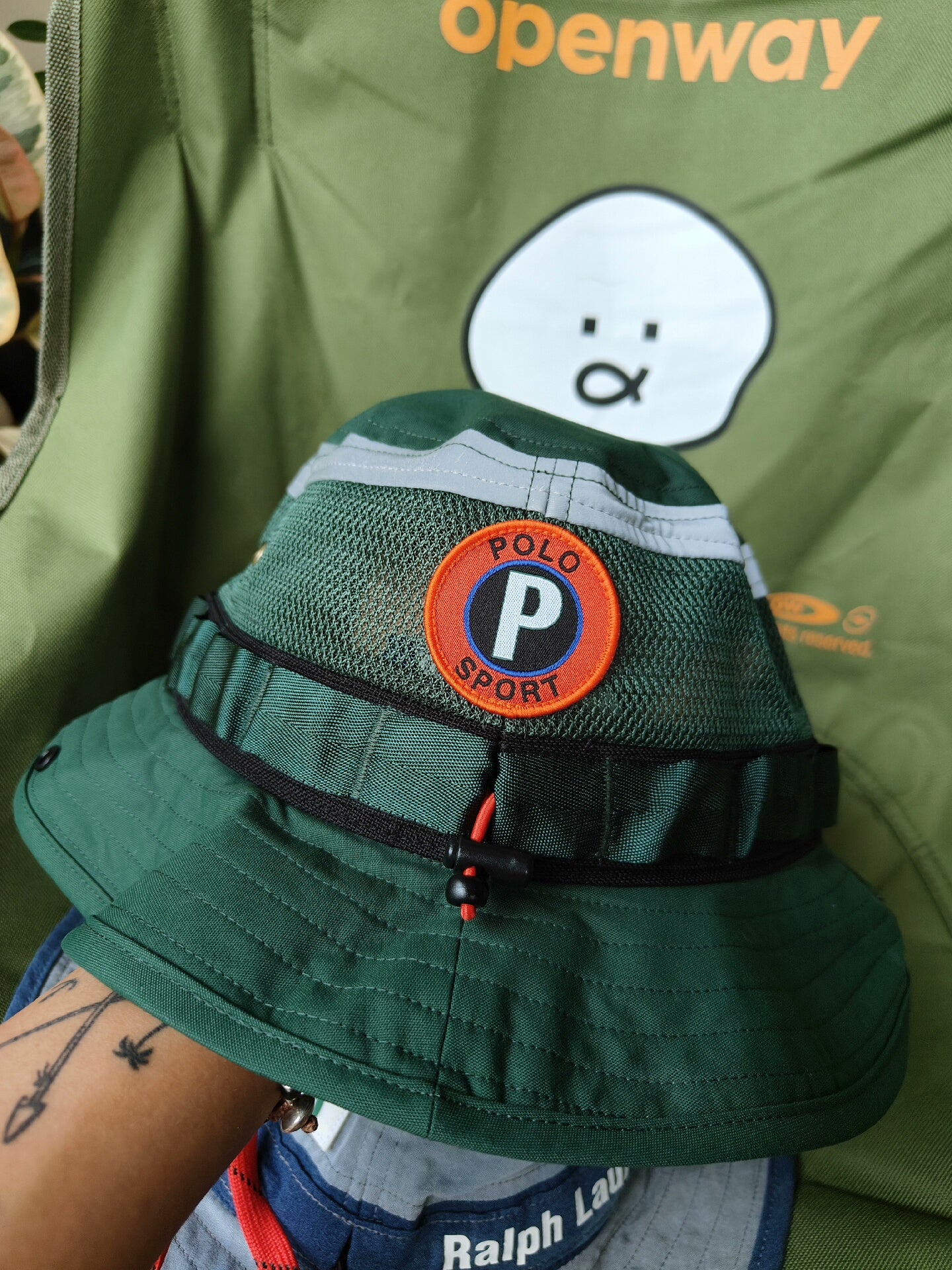 RALPH LAUREN Stadium Bucket Hat