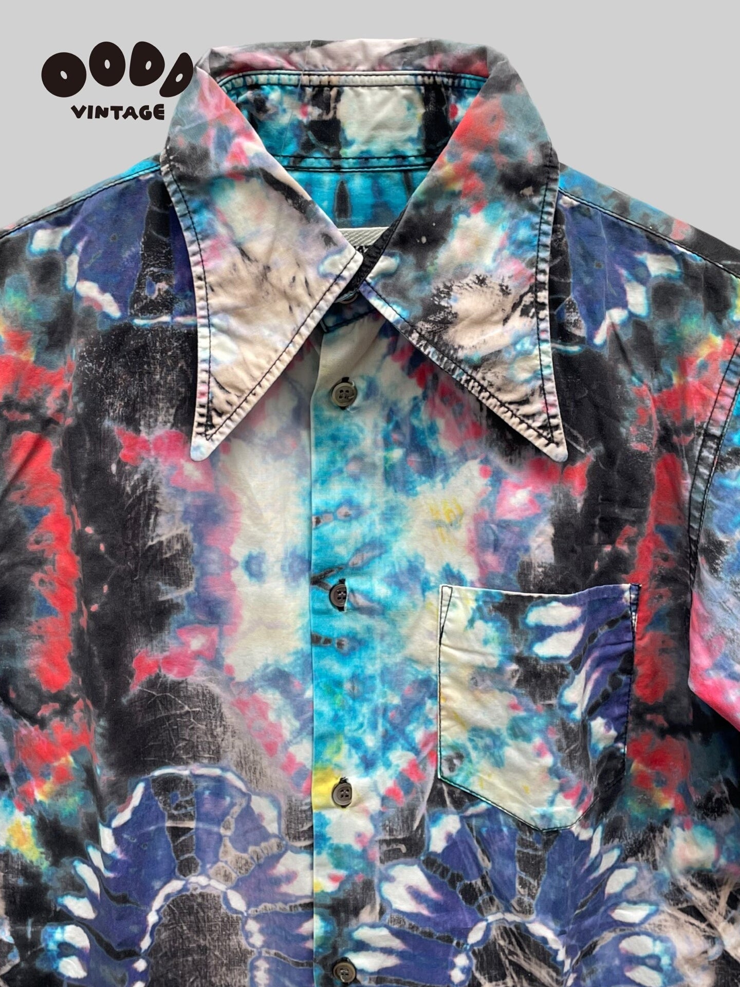 Psychedelic Tie-Dye Shirt by Junya Watanabe