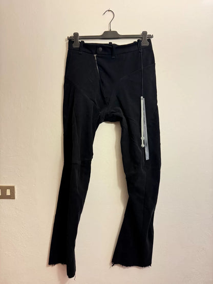 Leon Emanuel Blanck Black 3D Flared Pants