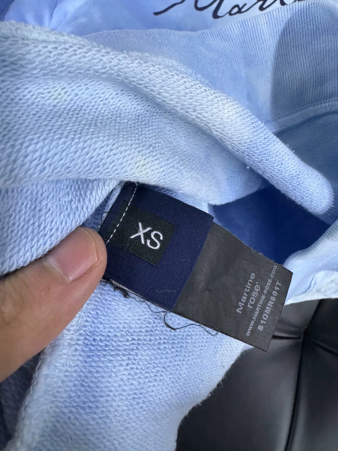 Martine Rose Tie-Dye Crewneck Sweatshirt