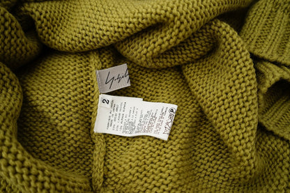 Yohji Yamamoto Hooded Knit Pullover