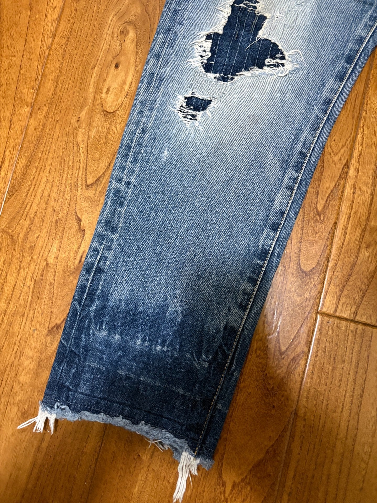 Vanquish & Fragment Lightning Jeans