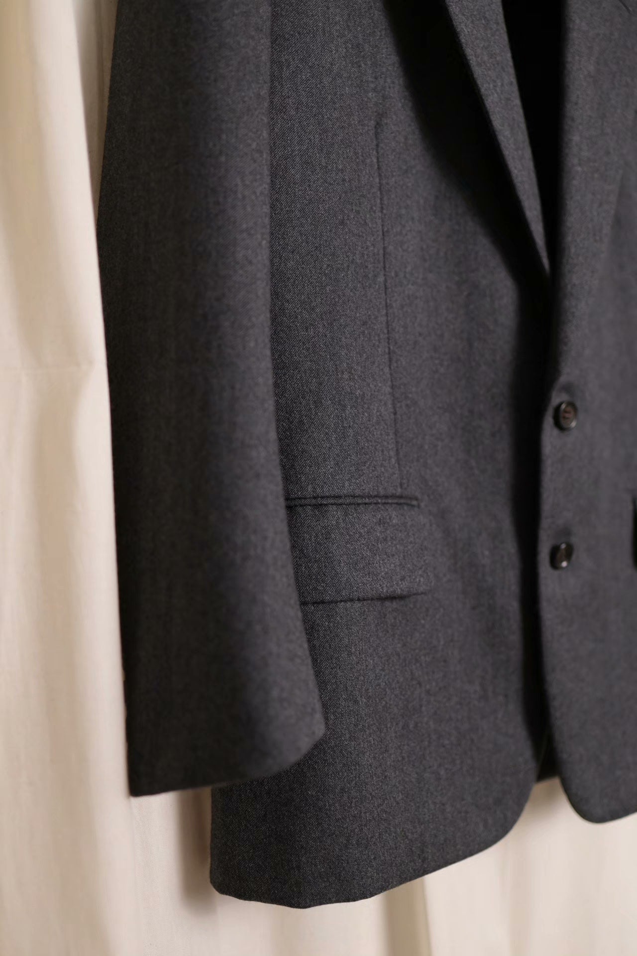 Comme des Garcons Homme 1980s Waist-Cinch Blazer