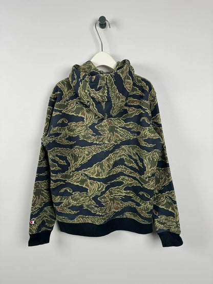 supreme champion tiger camo sweatshirt size S