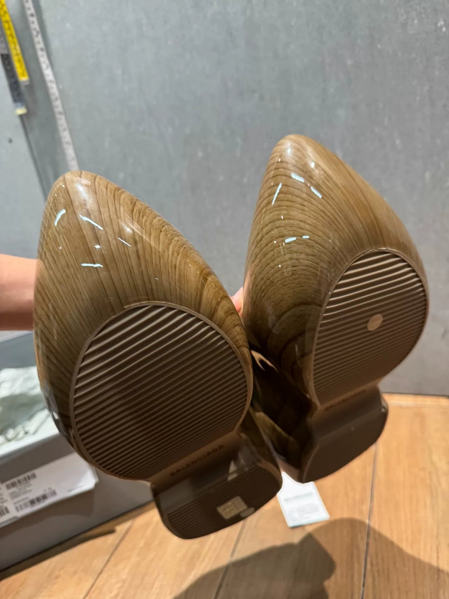 Balenciaga Technoclog Rubber Printed Shoes