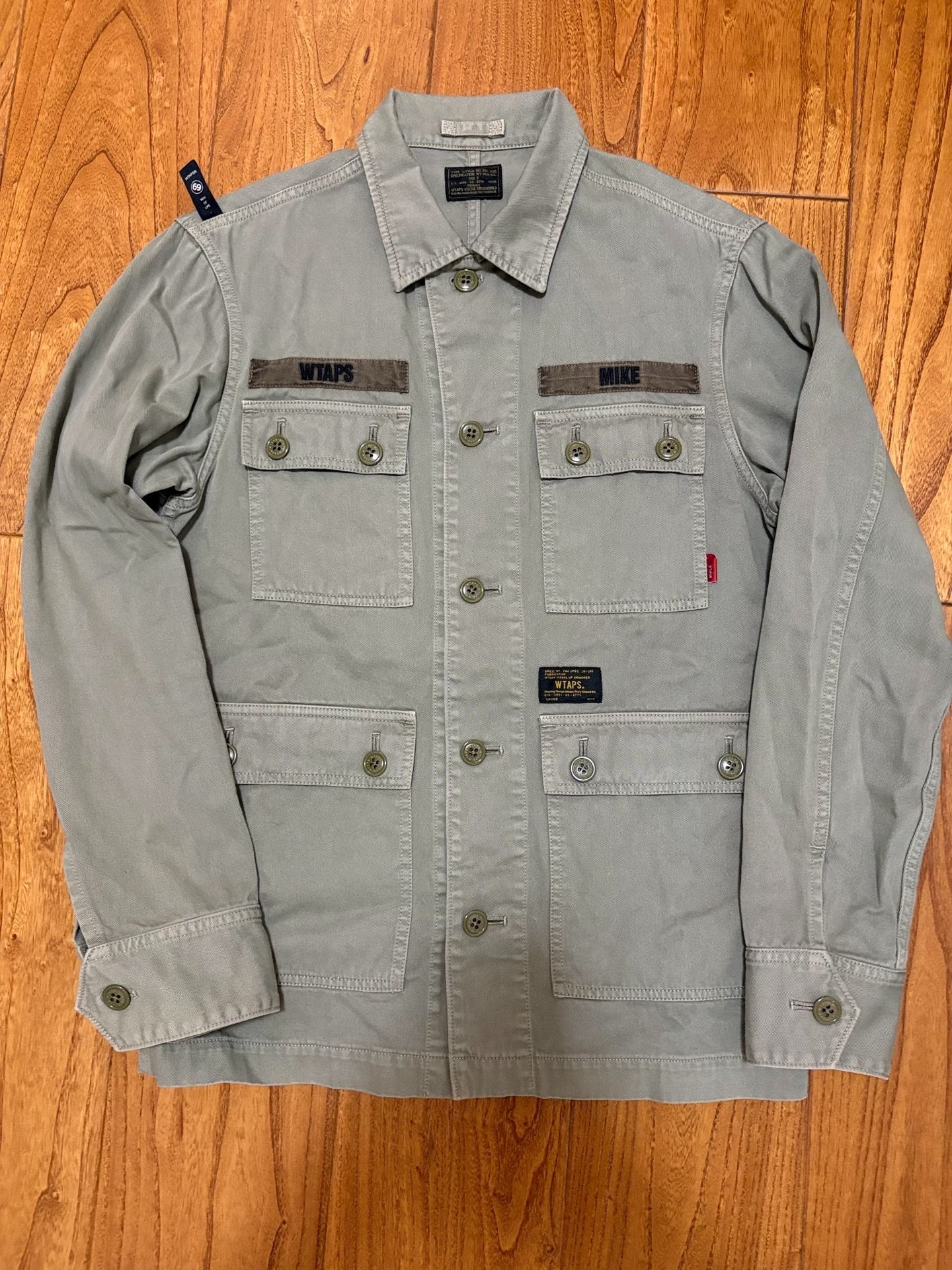 WTAPS JUNGLE 13SS Waxed Shirt Jacket
