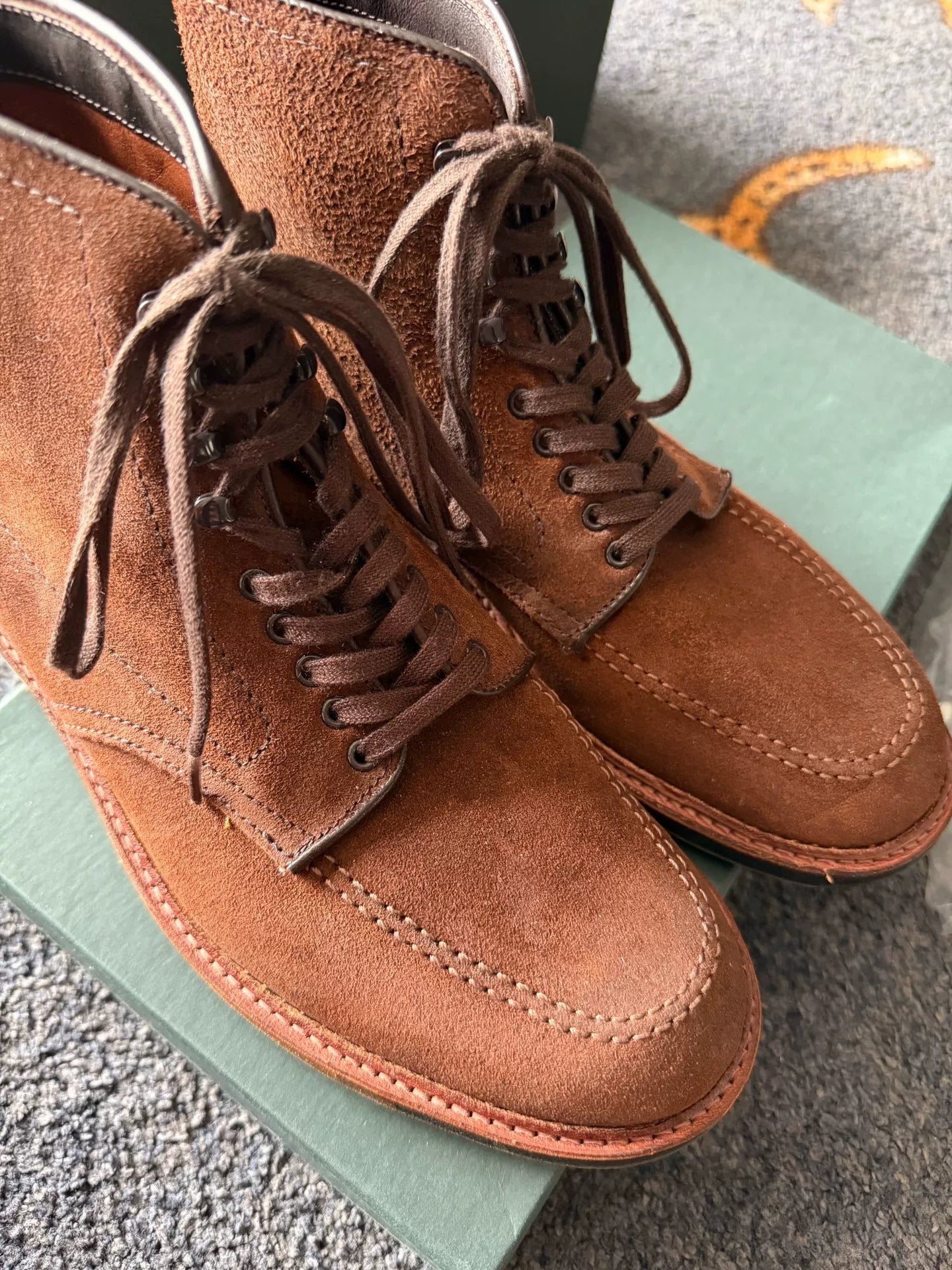 Alden Indy Brown Suede Boots