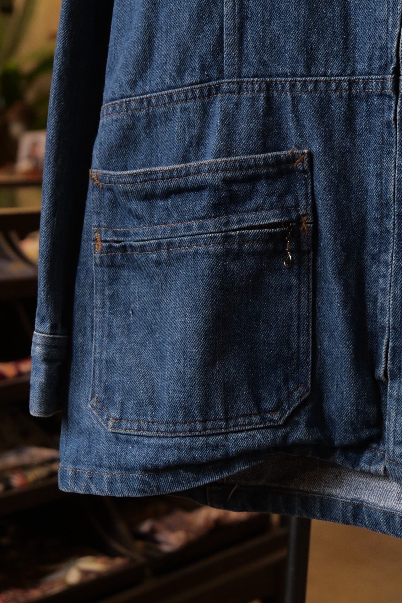 Levi's 1970s-80s American Denim Bush Jacket