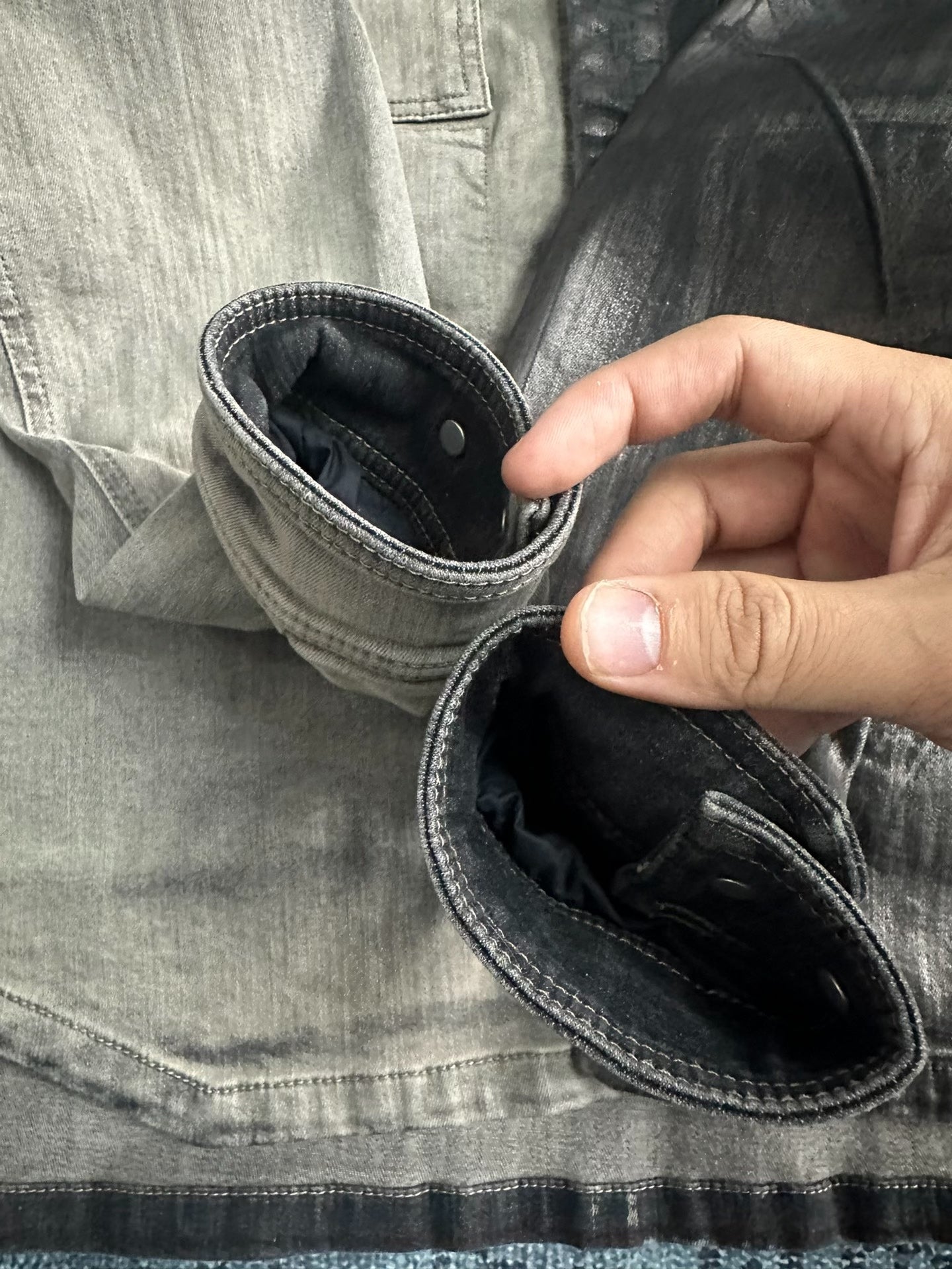 Rick Owens Waxed Panel Jacket