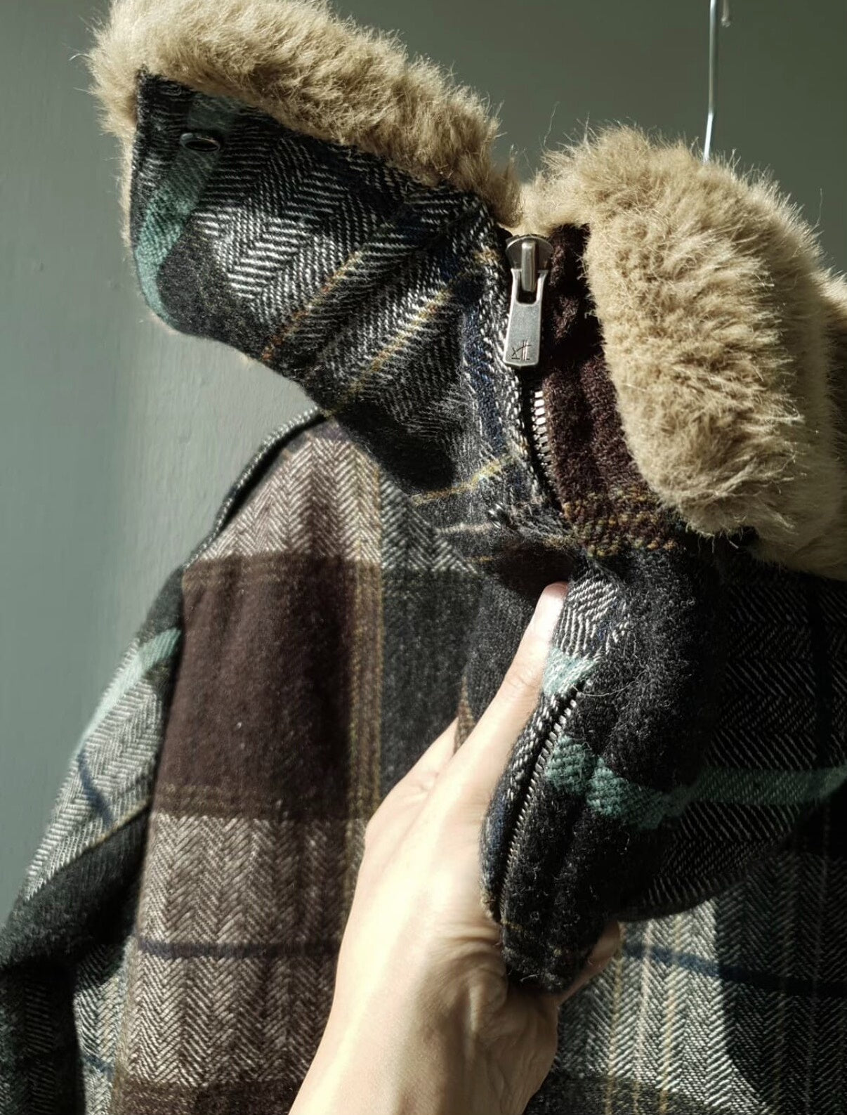 Yohji Yamamoto Plaid N2B Jacket