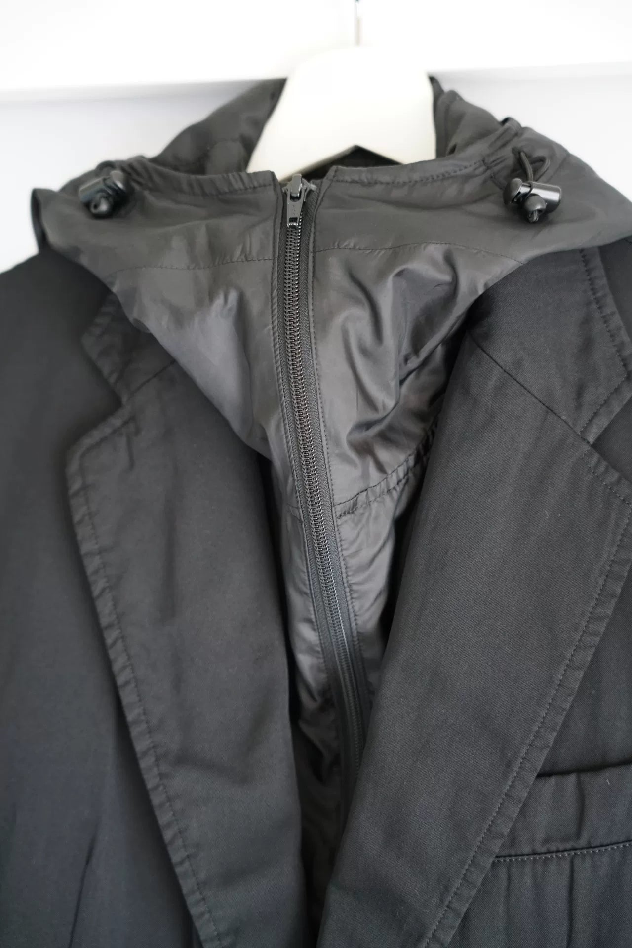 Yohji Yamamoto Dual Hooded Jacket