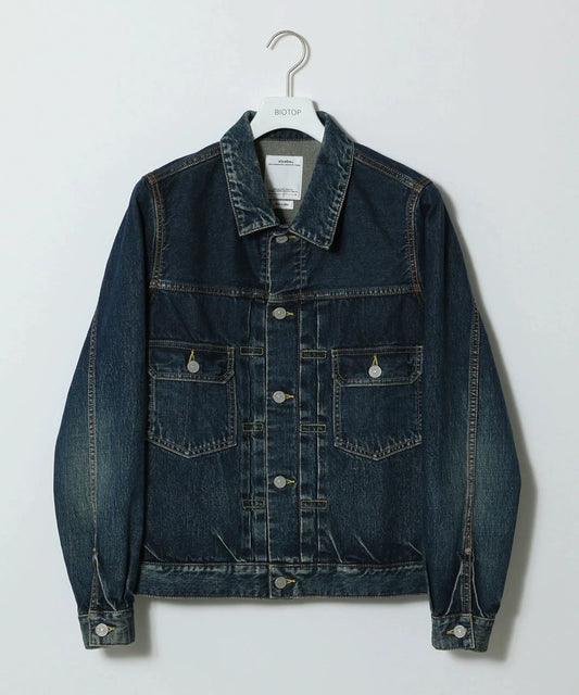 VISVIM Dark Washed Denim Jacket