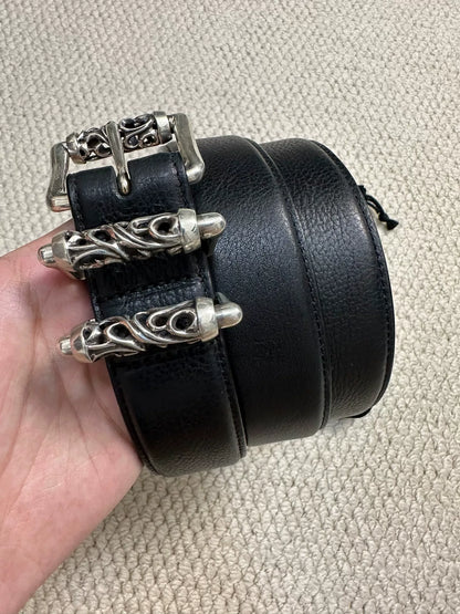 Chrome Hearts Vine Carving Roller Belt