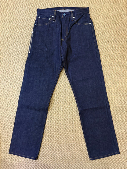 Levi's Fenom Turquoise Accent Heavyweight Raw Jeans