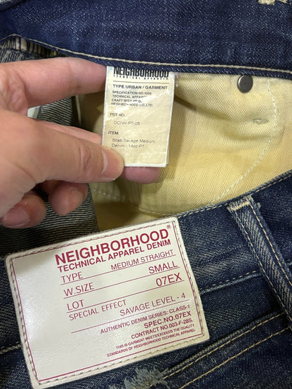 Neighborhood 07 SCAB Distressed Denim Jeans