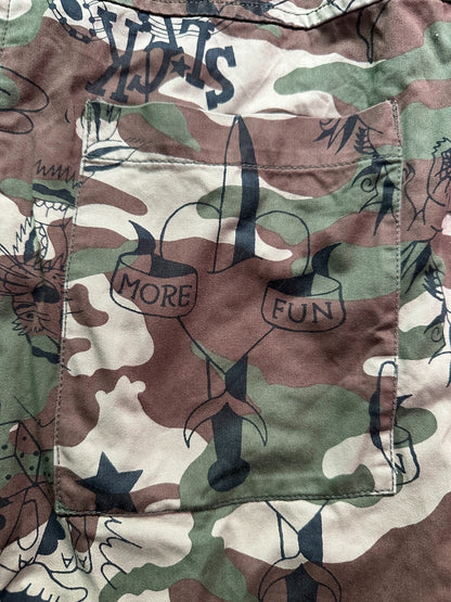 Hysteric Glamour Camouflage M65 Trench Coat
