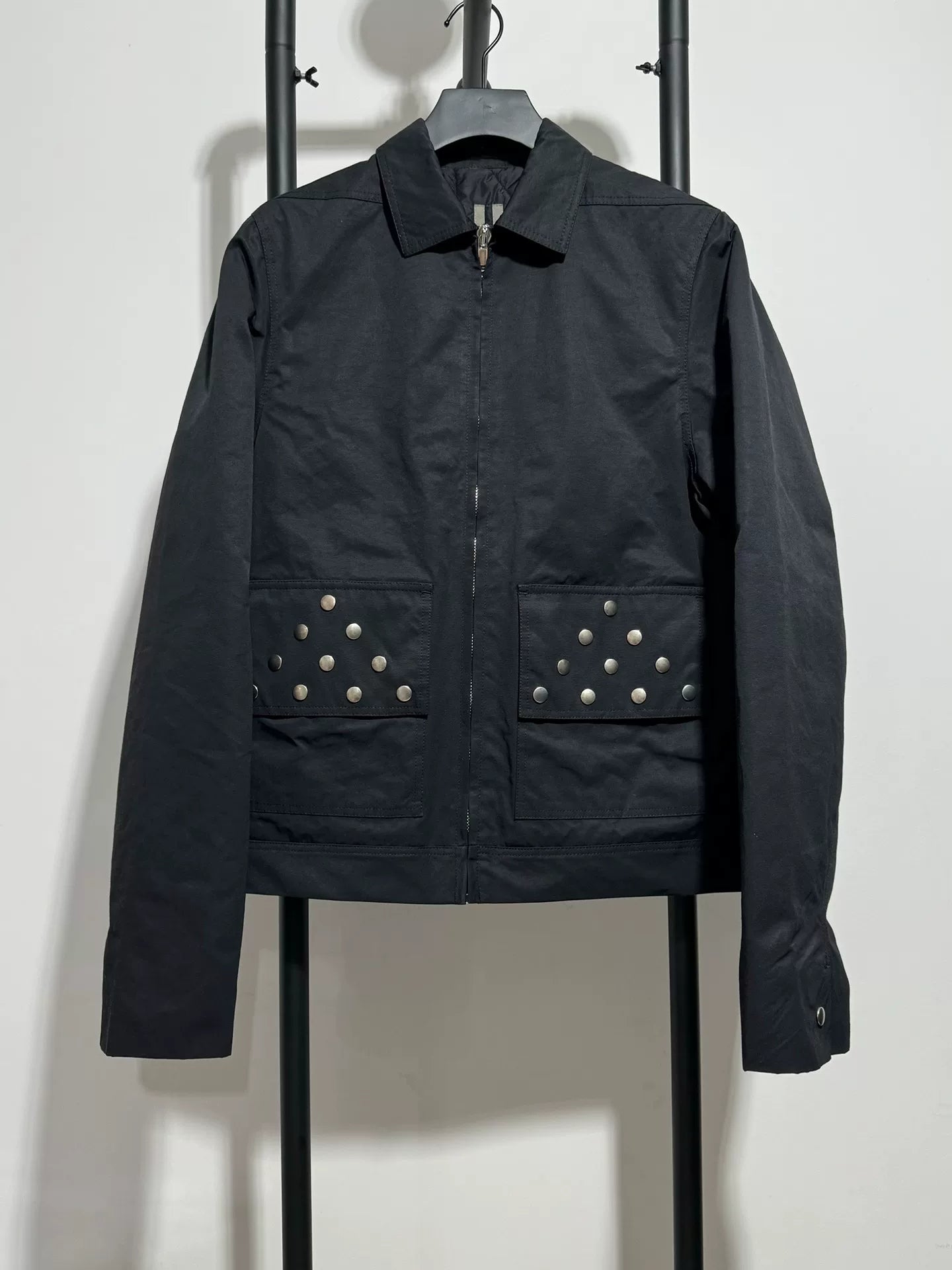rick owens ro brother jacket in black