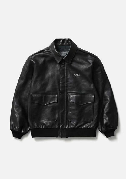 Yohji Yamamoto x Neighborhood A2 Leather Jacket