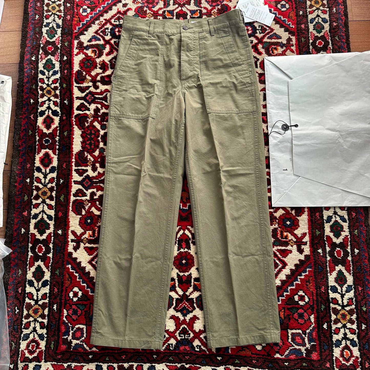 Visvim 23AW ALDA PANTS in Green