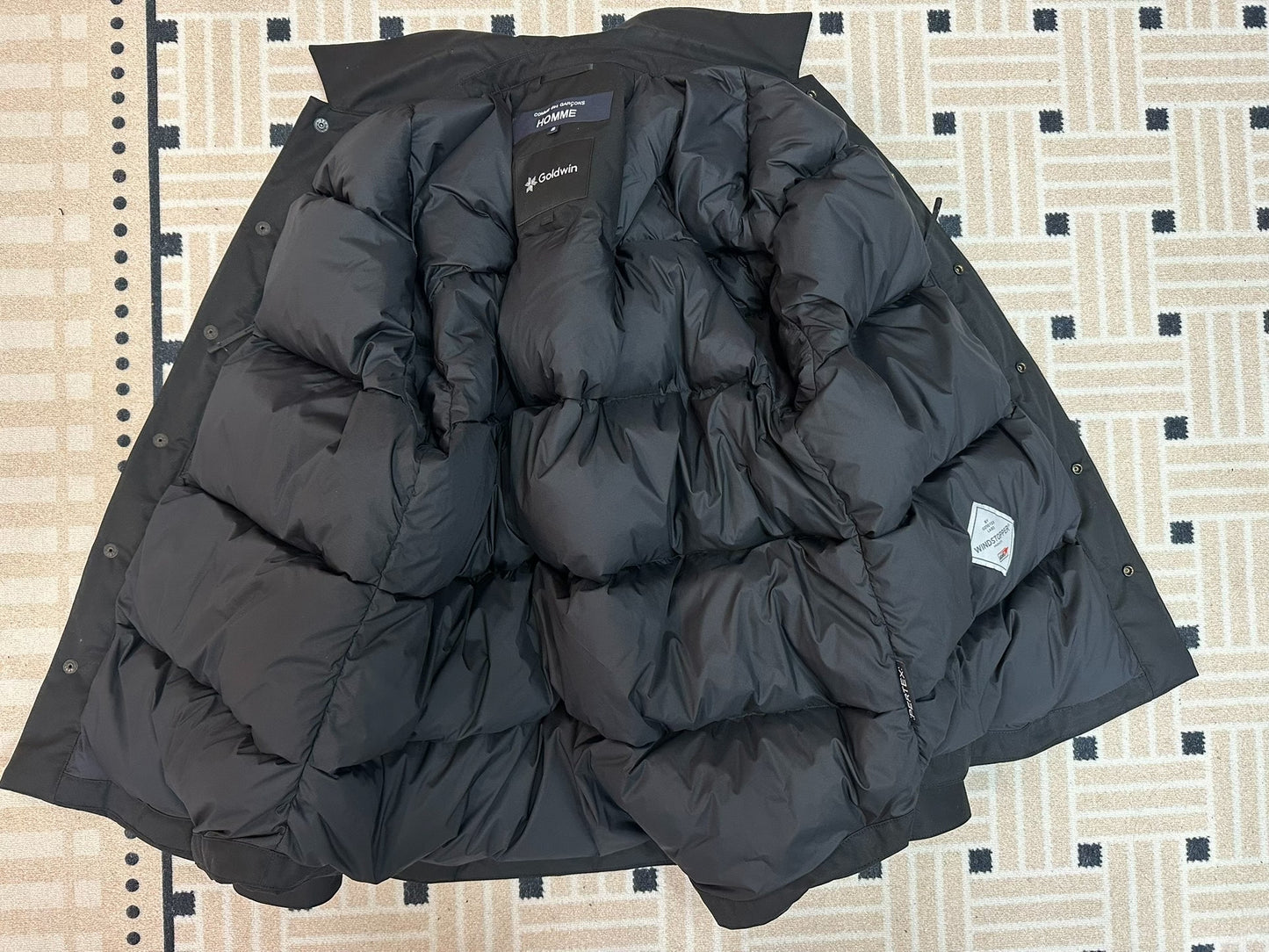 CDG HOMME x Goldwin WINDSTOPPER 3D Down Shirt