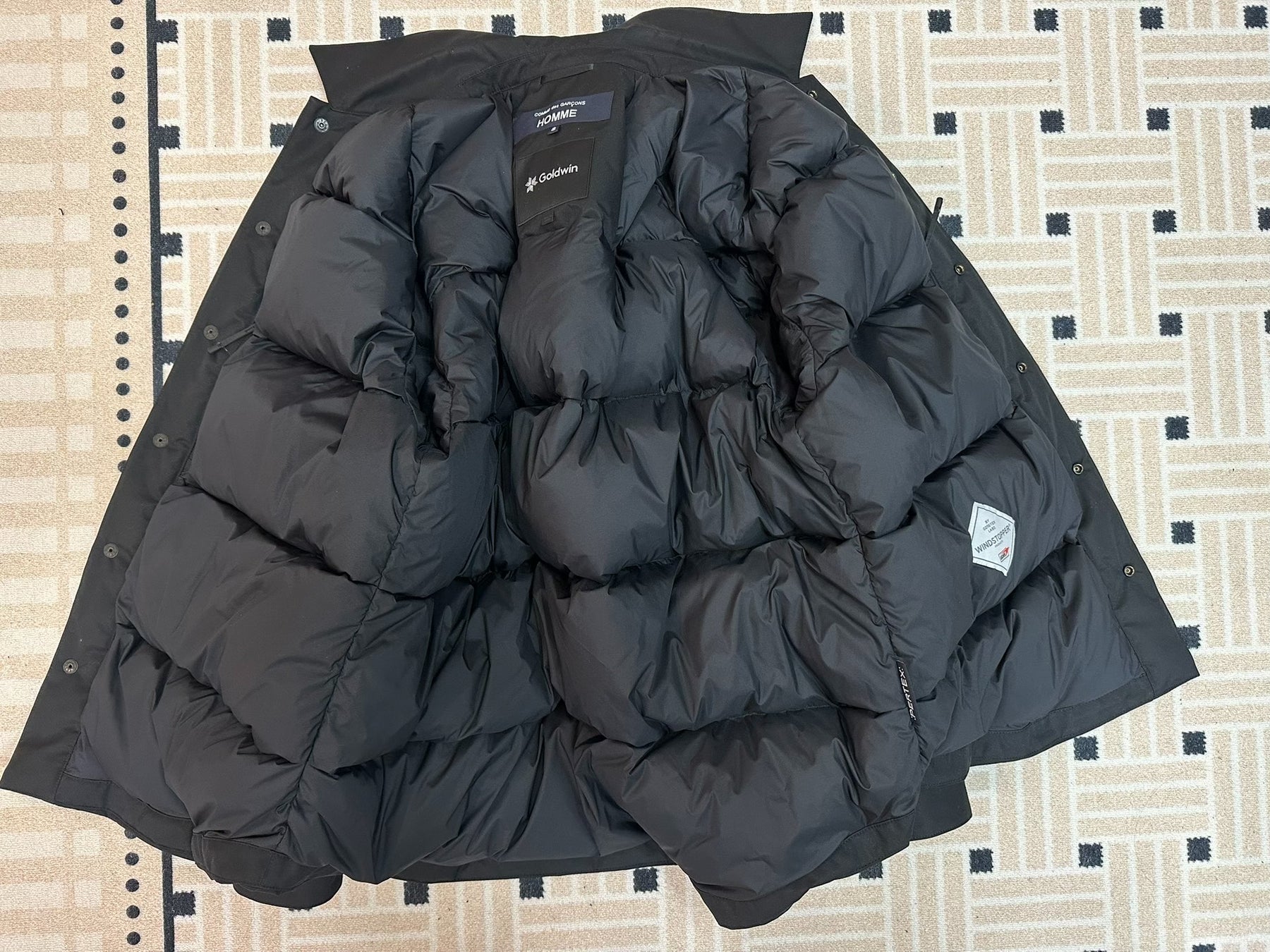 CDG HOMME x Goldwin WINDSTOPPER 3D Down Shirt