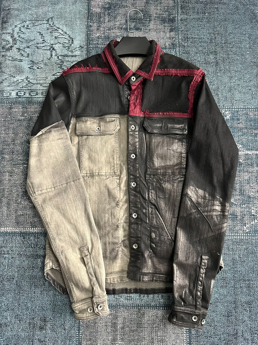 Rick Owens Waxed Panel Jacket