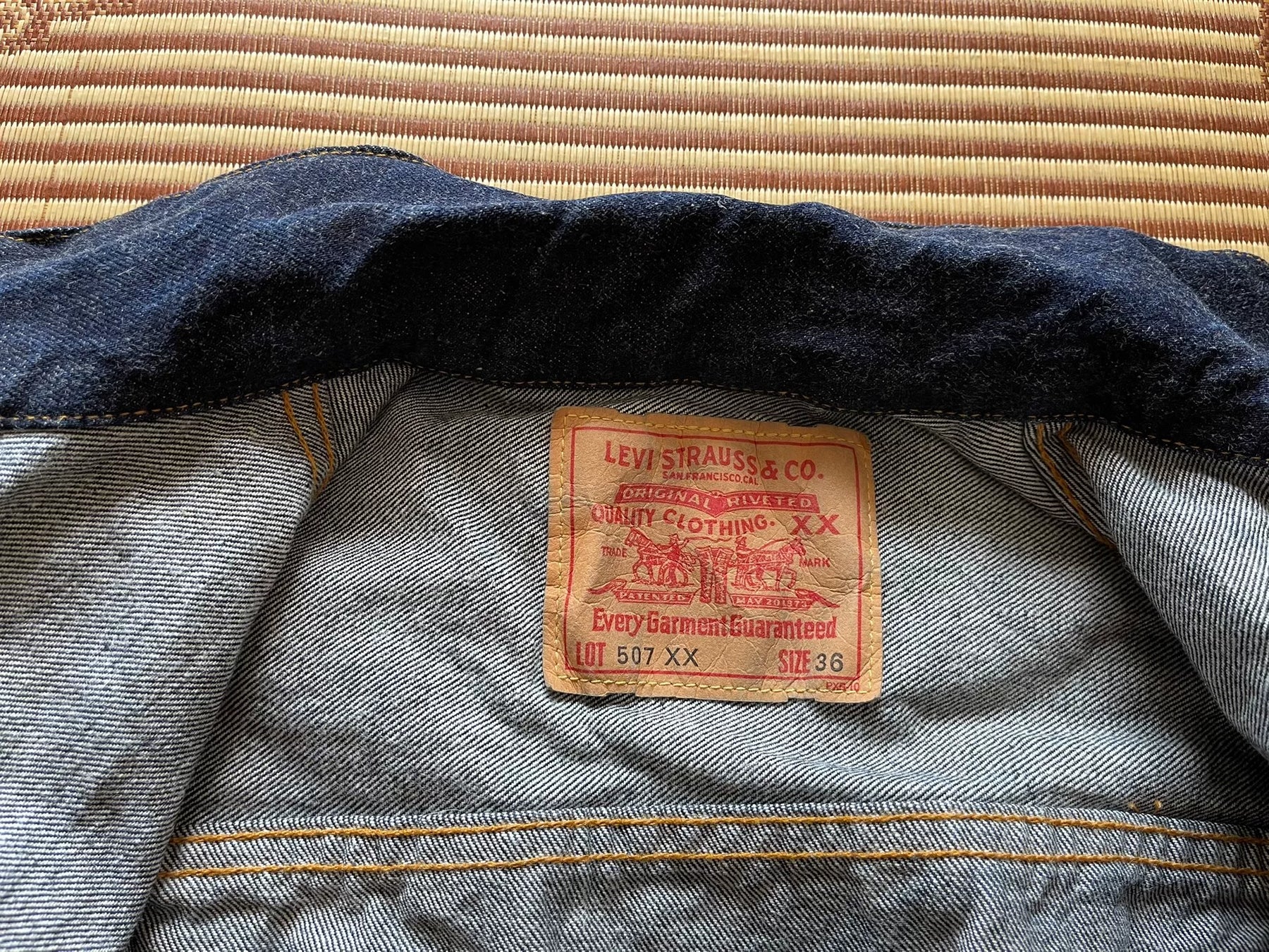 Levi's LVC 555 Denim Jacket