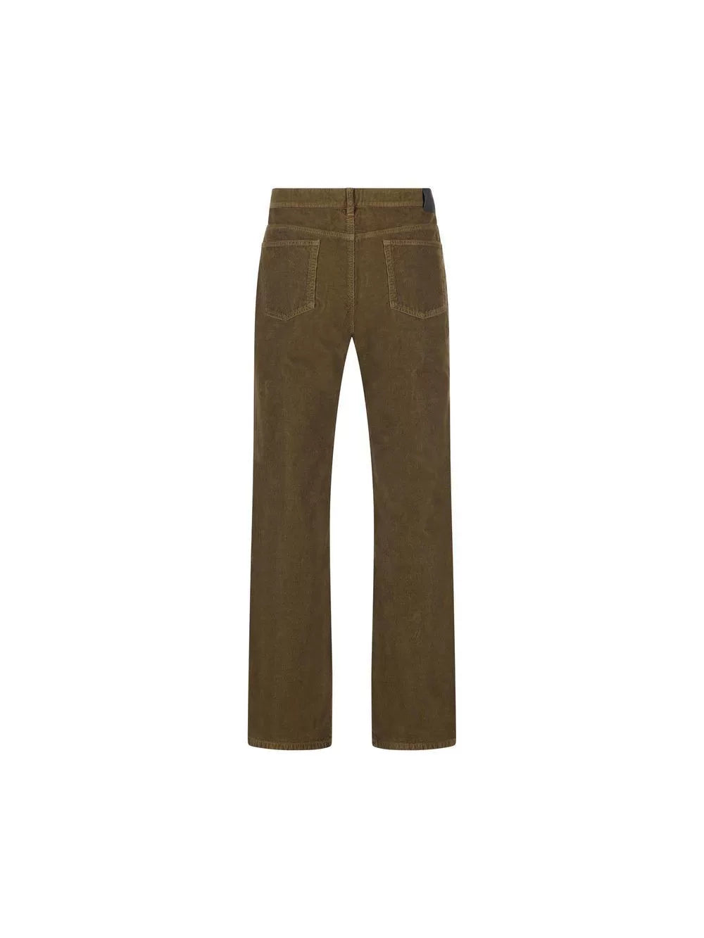 Saint Laurent Olive Corduroy Pants