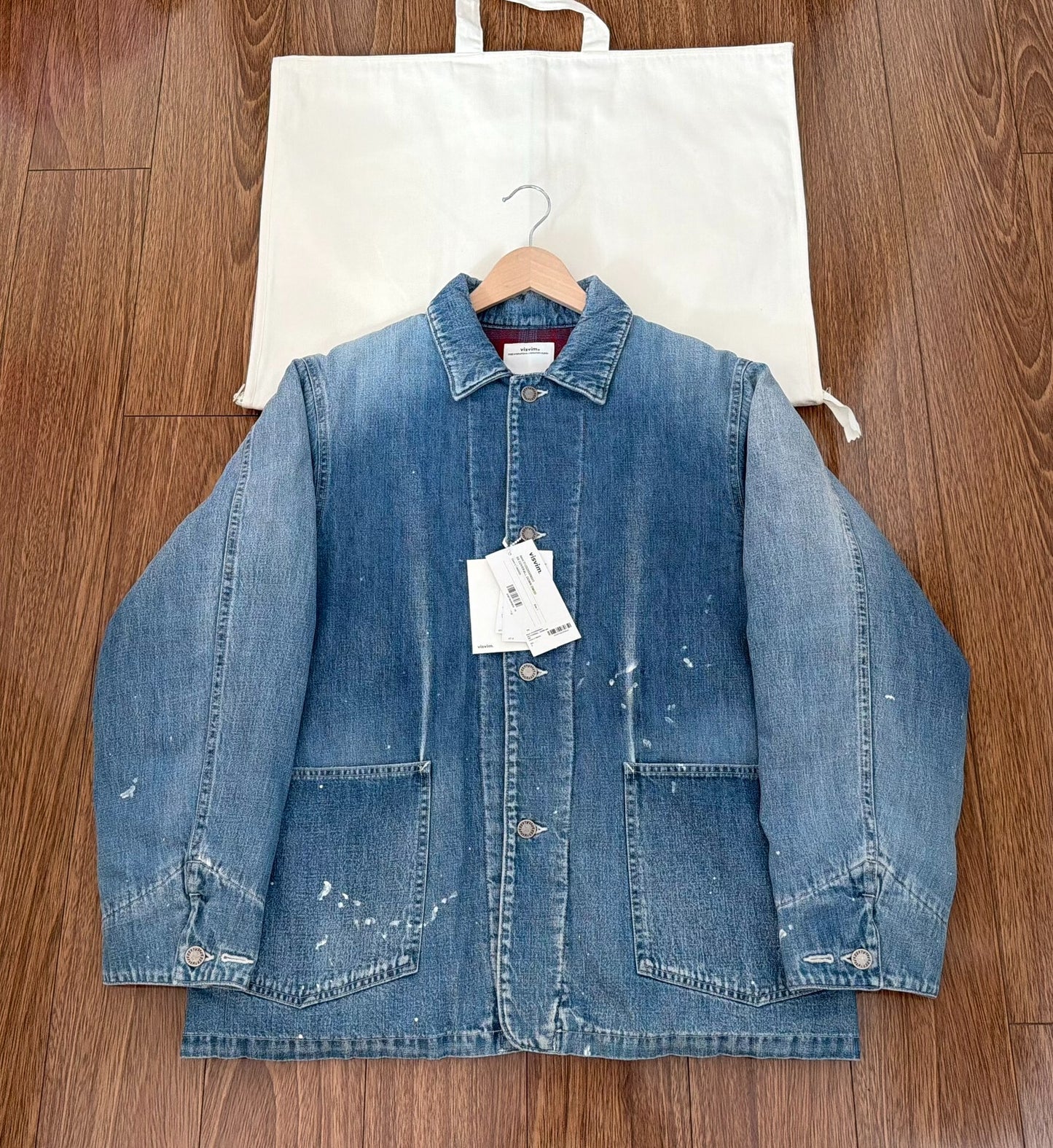 Visvim Down Denim Jacket