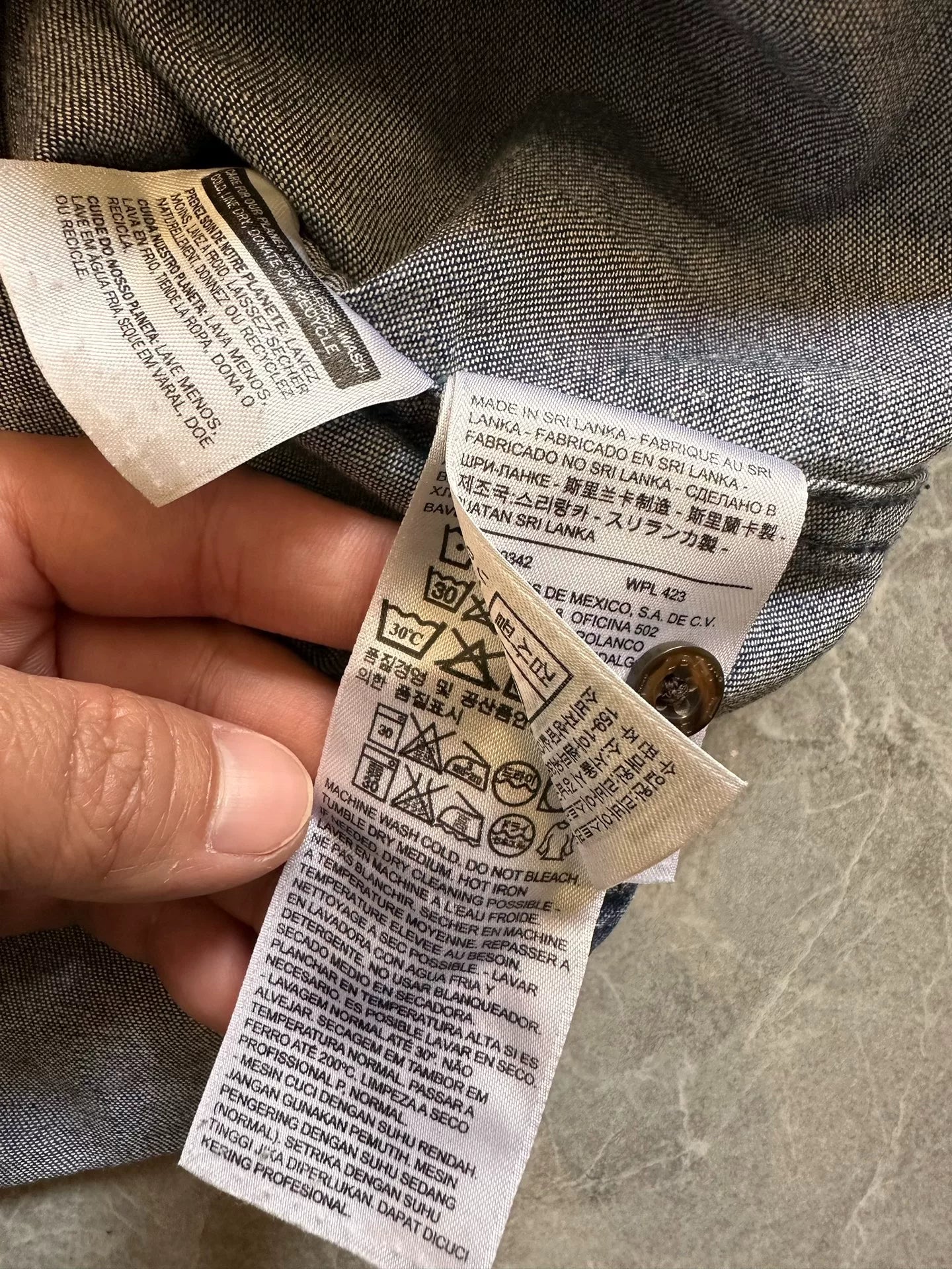 Levi's White Label Retro Denim Shirt Jacket