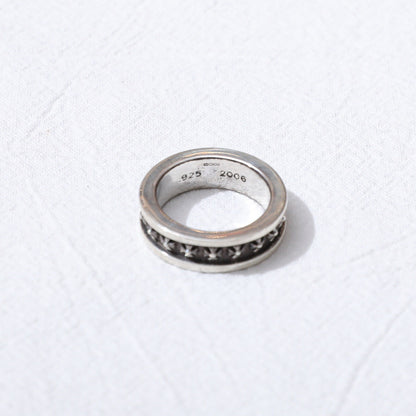 Chrome Hearts 925 Silver Mini Plus Ring