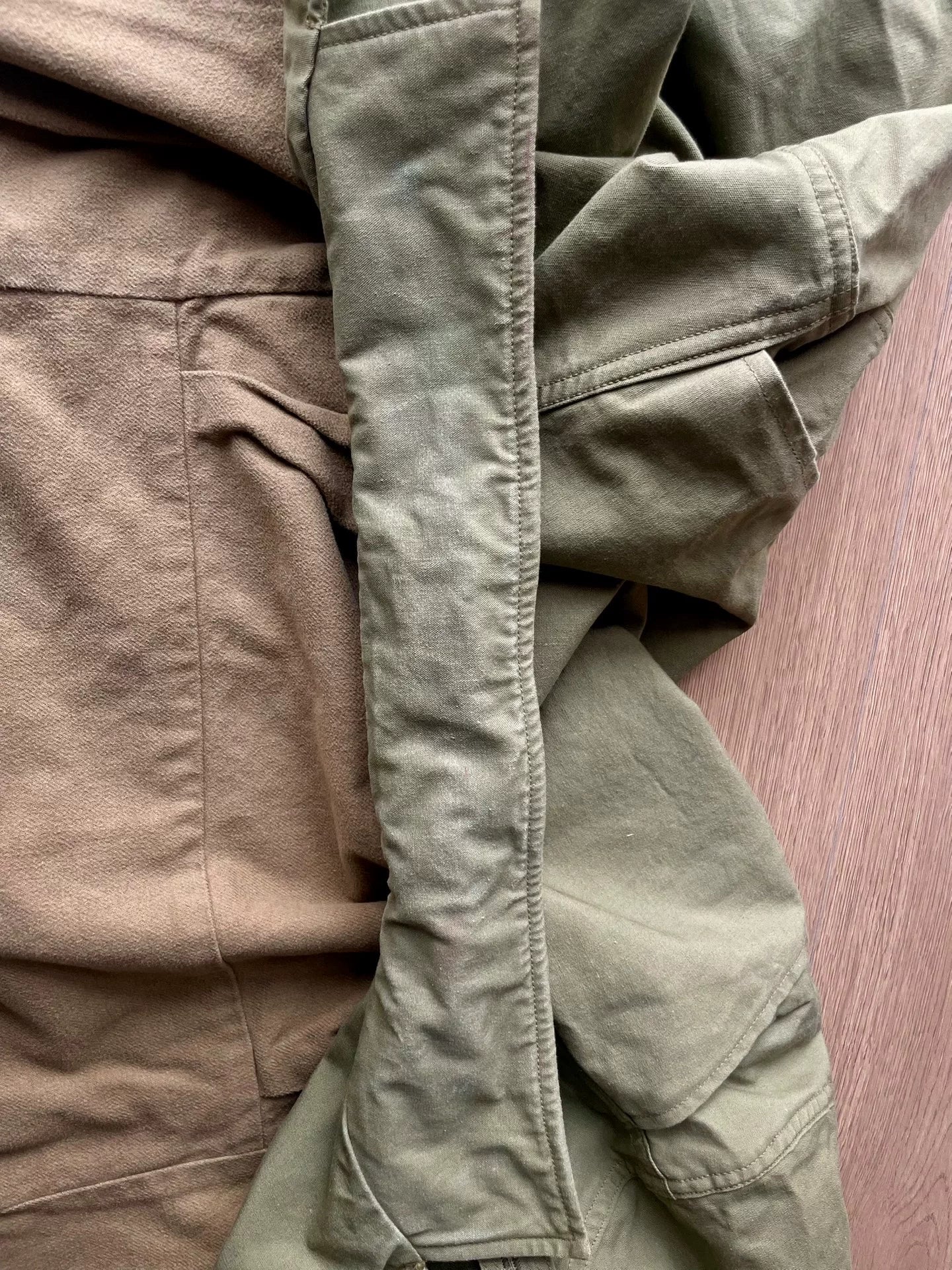 Freewheelers V8 150 MPH CLUB Military Jacket