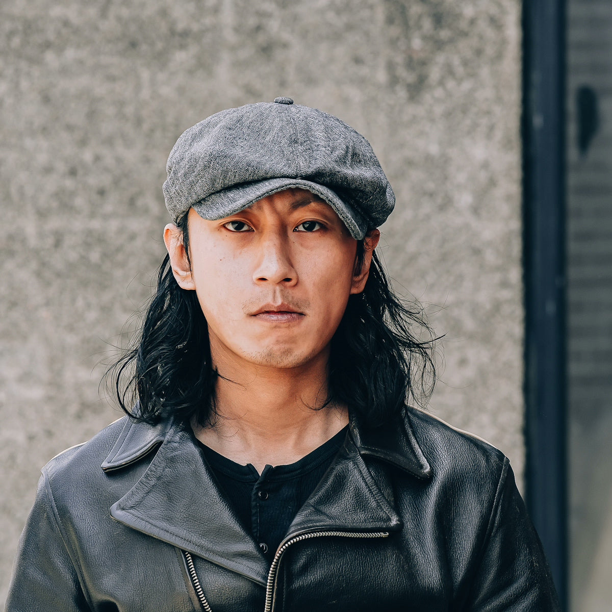 FRWHEELERS Pepper Salt Newsboy Cap