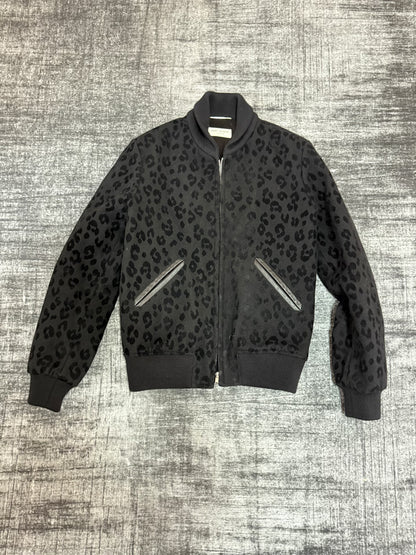 Saint Laurent 15FW Leopard Print Bomber Jacket