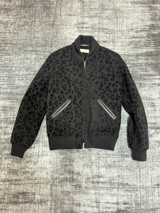 Saint Laurent 15FW Leopard Print Bomber Jacket
