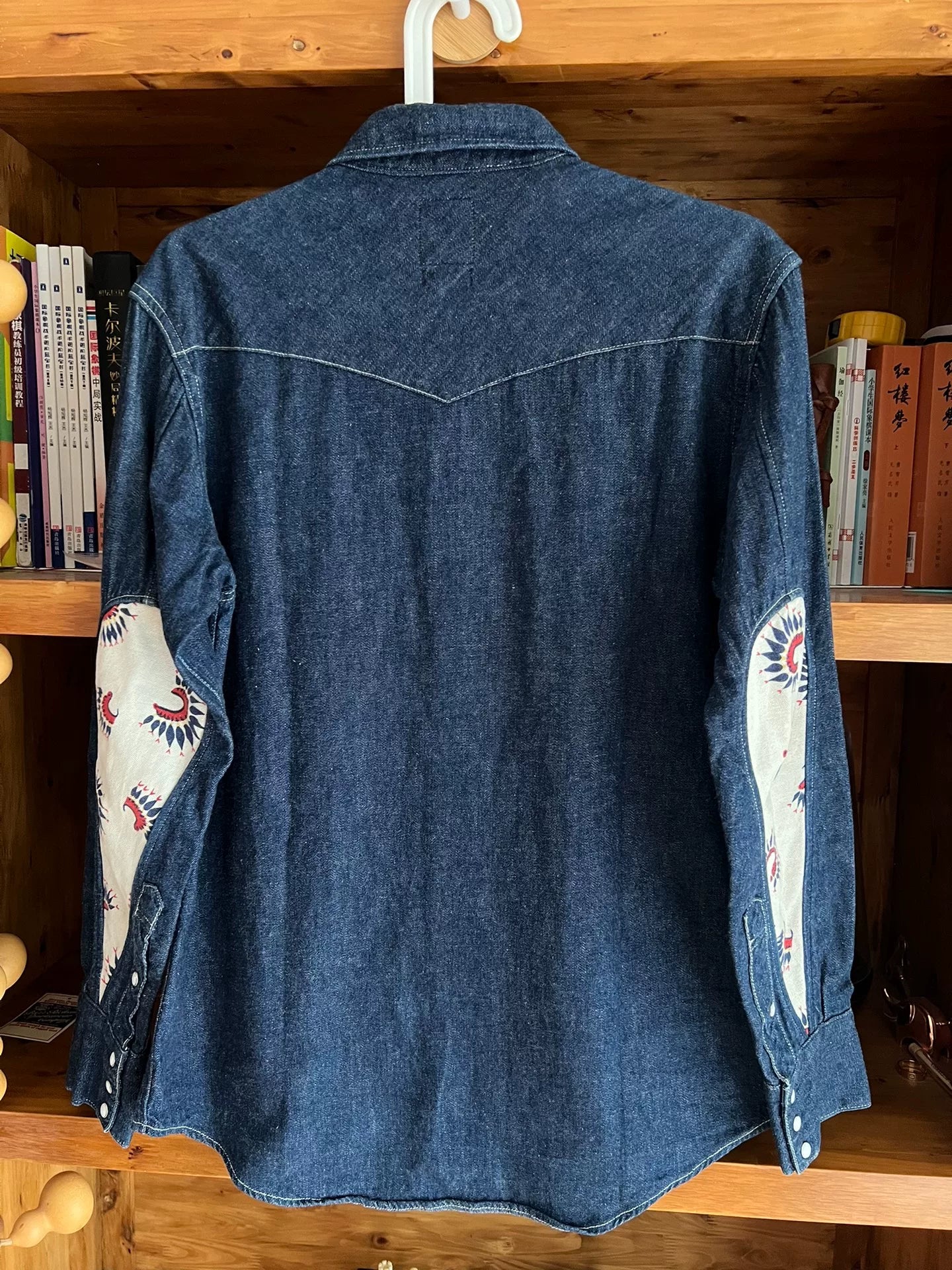 visvim indian water drop denim shirt