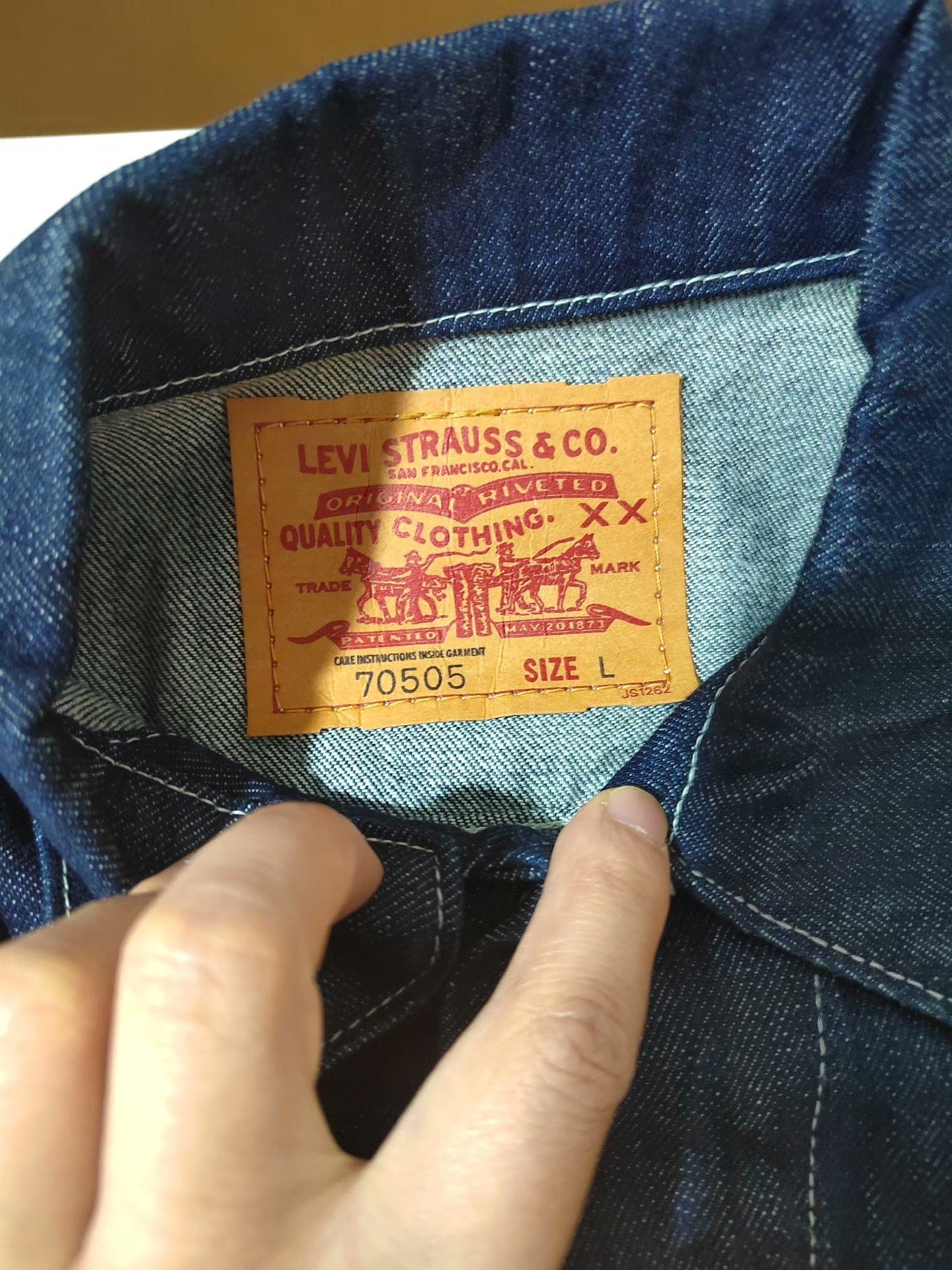 Levi's 70505-0048 Japanese Denim Jacket