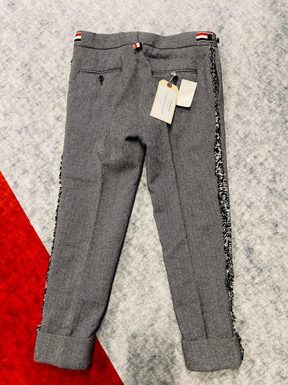 Thom Browne Low Rise Wool Suit Trousers