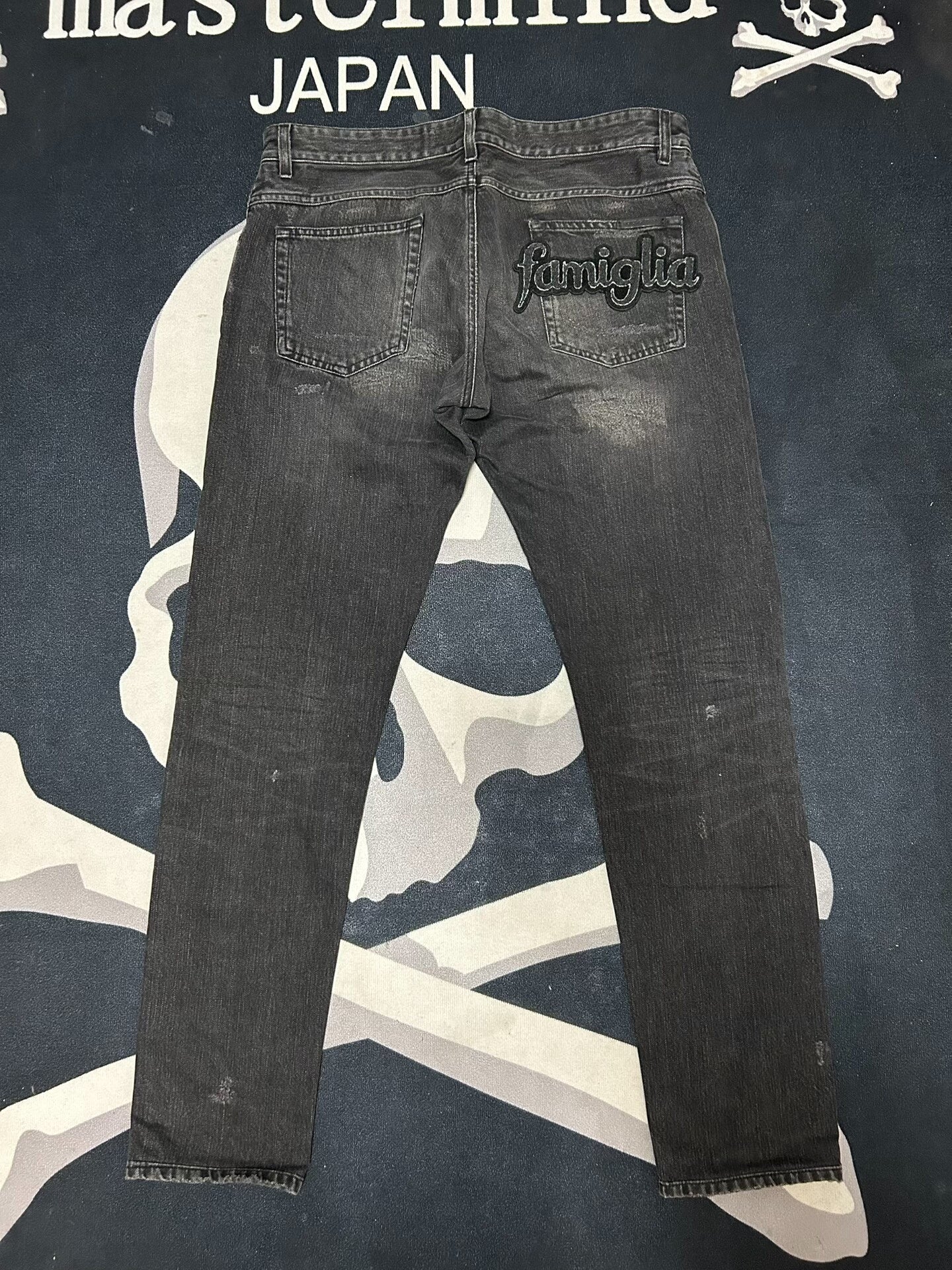 Dolce & Gabbana Distressed Gray Jeans
