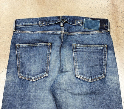 Visvim Social Sculpture Damaged Denim Pants