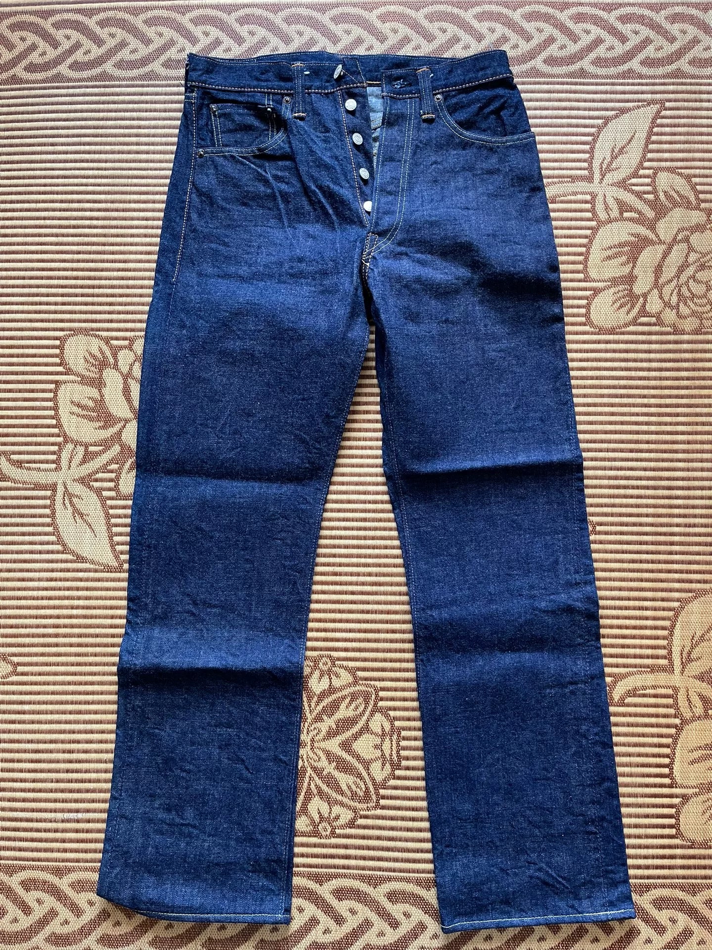Warehouse 1000xx Natural Indigo Jeans